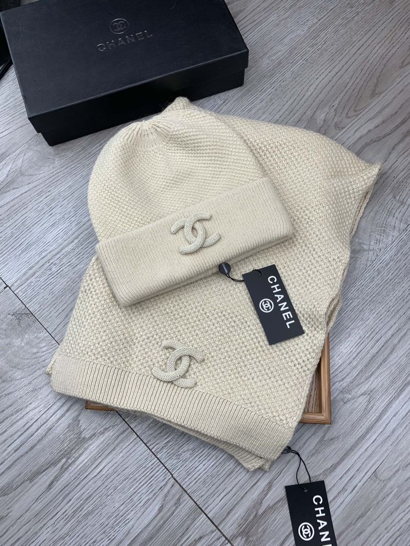 Chanel Caps Scarfs